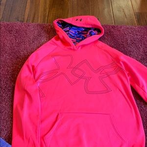 Under amour neon hoodie